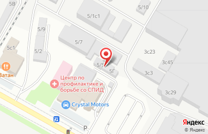 Автосервис Garage на улице Смирнова на карте