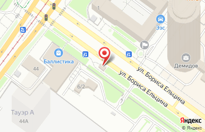Магазин цветов на улице Челюскинцев на карте