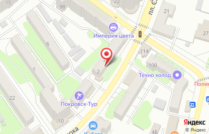 Студия красоты Glance на карте