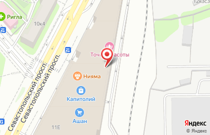 Ювелирный магазин Pandora на Севастопольском проспекте на карте