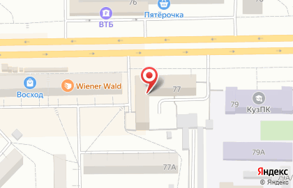 Киоск фастфудной продукции на проспекте Ленина на карте