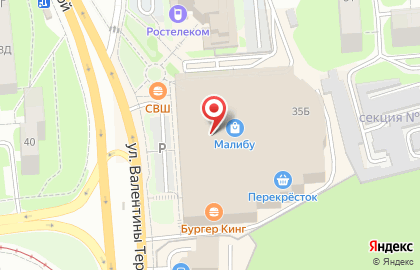 Аптека Ригла на улице Терешковой на карте