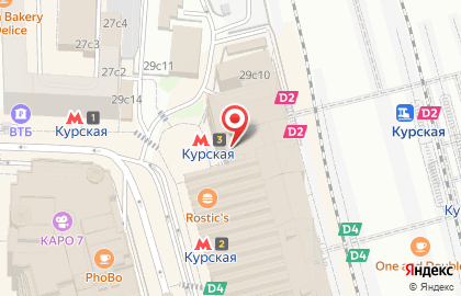 Магазин шаурмы на улице Земляной Вал на карте