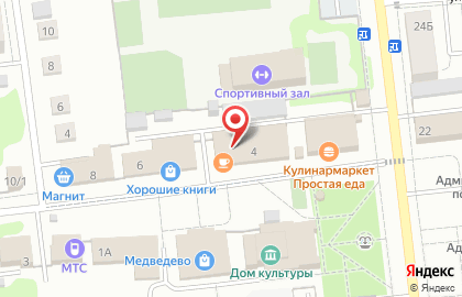 Юность на Юбилейной улице на карте