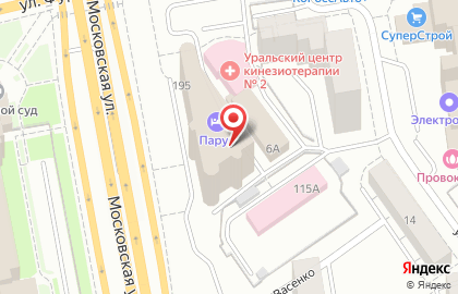 Компания Мир Окон на Московской улице на карте