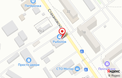Компания Лима-РБ на Стахановской улице на карте
