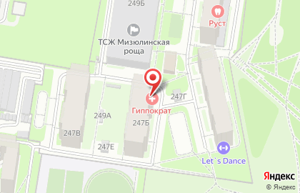 Крестьянское хозяйство Зайцев на карте