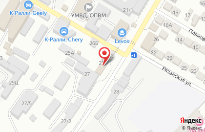 Торгово-сервисная компания VIP-Motorss на улице Луначарского на карте
