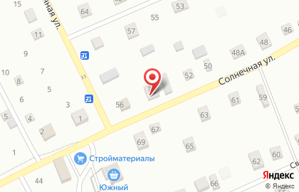 Продуктовый магазин Мираж на Солнечной улице на карте