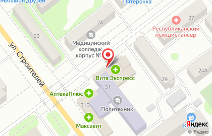 Магазин СантехОпт на улице Прохорова на карте