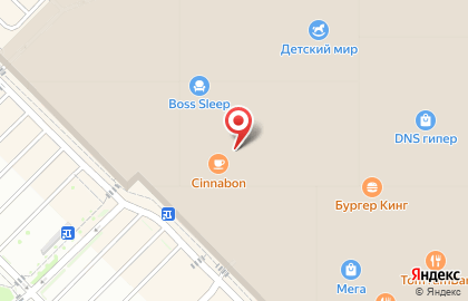 Кафе-пекарня Синнабон в Кировском районе на карте