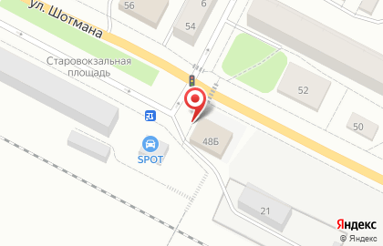 Продуктовый магазин в Петрозаводске на карте