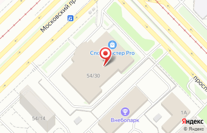 Спортивный магазин Спортмастер на Московском проспекте на карте