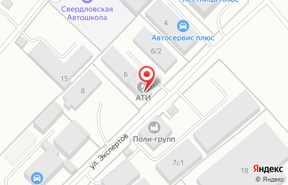 Научно-производственная фирма АТИ в Чкаловском районе на карте