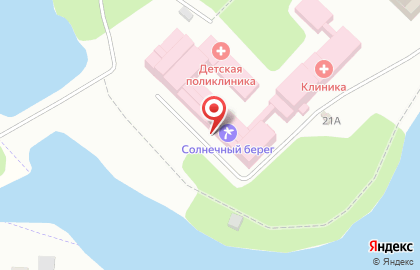 Санаторий Солнечный берег в Иваново на карте