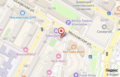 Рекламная компания Iron на карте