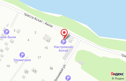 Настроение Алтай на карте