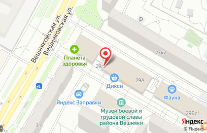 Парикмахерская на Вешняковской, 29Б ст1 на карте