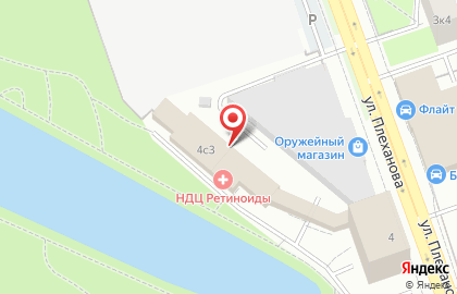 Хостел в Москве на карте