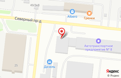 Мастерская автоэлектрики на площади Сибиряков-Гвардейцев на карте