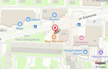 Сеть булочных Каравай СВ в Москве на карте