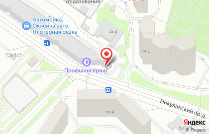 Профшинсервис на Калужской на карте