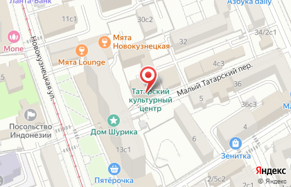 Kontakt на Третьяковской на карте