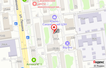 Южно-Сахалинская канцелярия Генерального Консульства Республики Корея во Владивостоке на карте