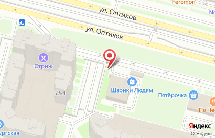 Шиномонтажная мастерская Авторадиус.рф в Приморском районе на карте
