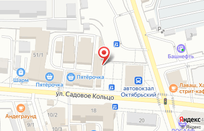 Бистро в Уфе на карте