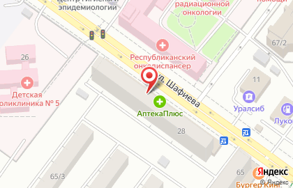 Банкомат Уральский банк Сбербанка России в Октябрьском районе на карте