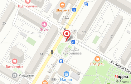 Мясокур на Туркменской улице на карте