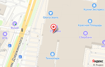 Салон оптики SMOTRI в ТЦ ​Красная площадь на карте