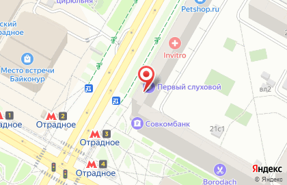 Ногтевая студия Пальчики на Северном бульваре на карте