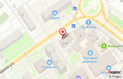 Магазин Суши Сет на Народной улице в Раменском на карте