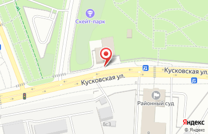 Вента на Кусковской улице на карте