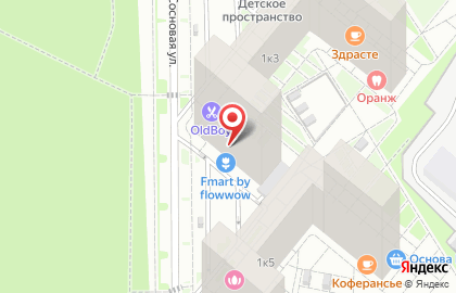 Винный супермаркет Ароматный мир на Сосновой улице на карте