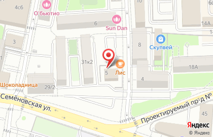 Школа балета и шпагата Елизаветы Клещевой Studio-lik на метро Электрозаводская (Арбатско-Покровская линия) на карте