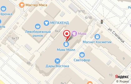Диагностический центр Пикассо на проспекте Комарова на карте