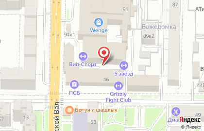 ЗАО Банкомат, КБ РосинтерБанк на Рыбинской улице на карте
