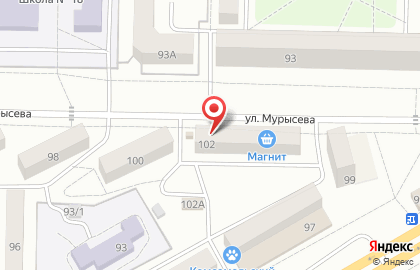Магазин по продаже фруктов и овощей в Комсомольском районе на карте