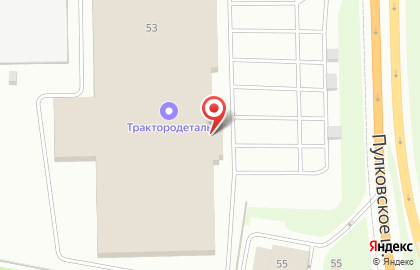 Торгово-производственная компания Мастерская колпаков на Пулковском шоссе на карте