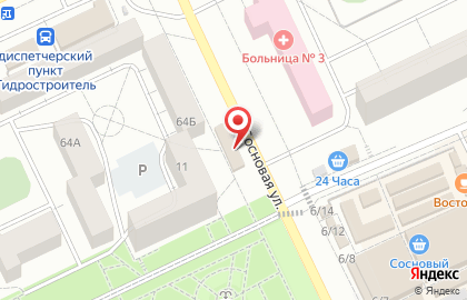 Продуктовый магазин в Иркутске на карте