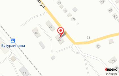 Продуктовый магазин в Воронеже на карте