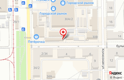 Магазин Энергия на Уфимской улице на карте