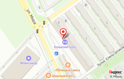 Фитнес-клуб Кошелев gym на улице Мира на карте