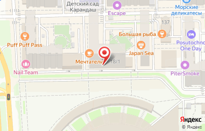 Ресторан доставки СушиWok на ​Восточно-Кругликовской на карте