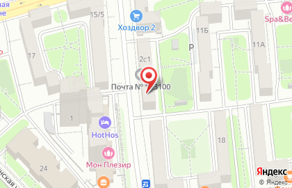 Почта Банк в Москве на карте