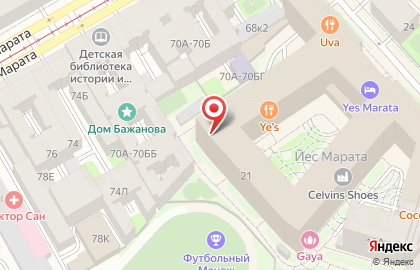 Агентство недвижимости Метротека на карте