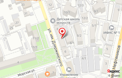 Центр практической наркологии на Одесской улице на карте